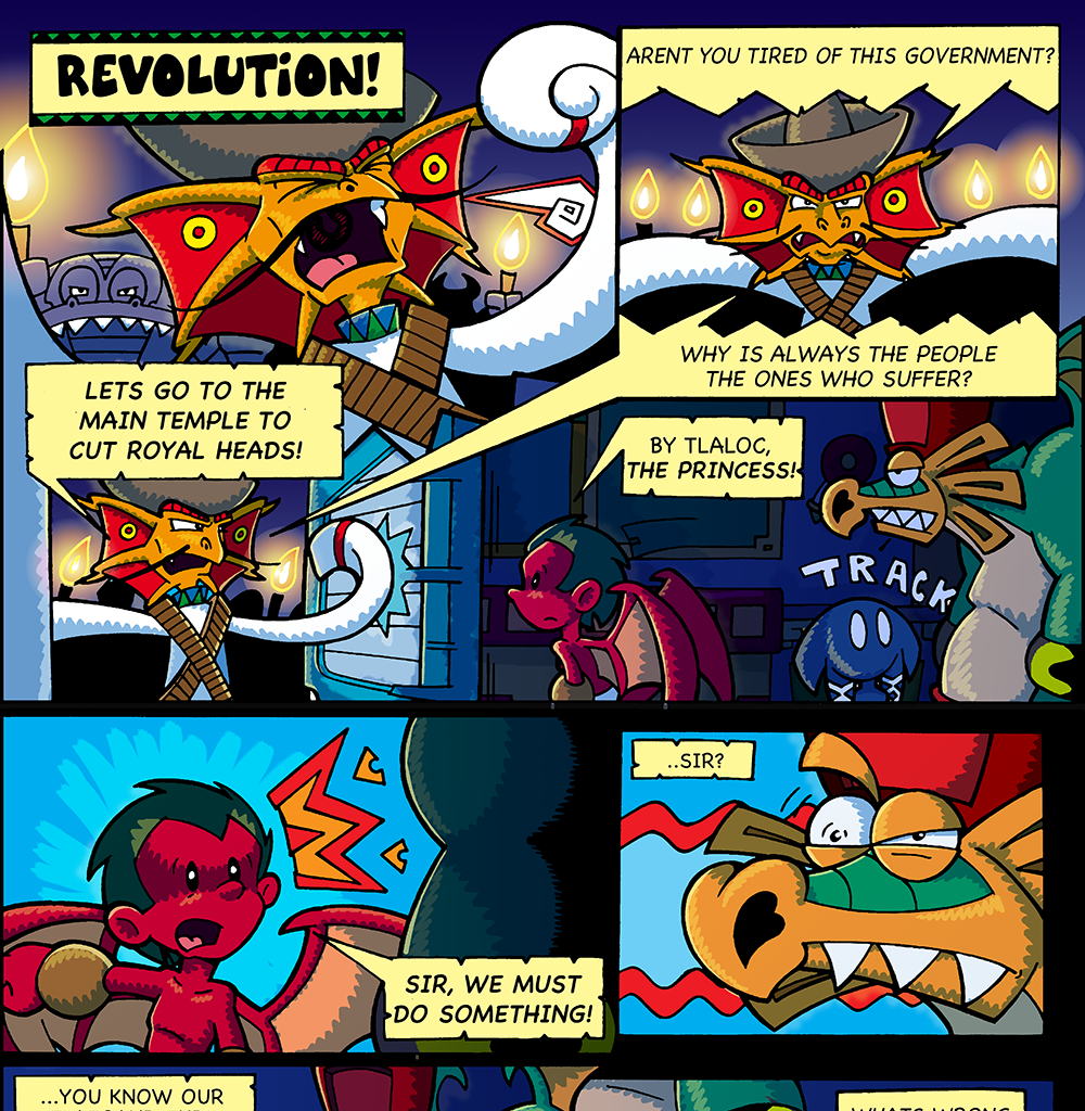 Macoatl - Episode 37, Page 1: The sun and the jaguars 17