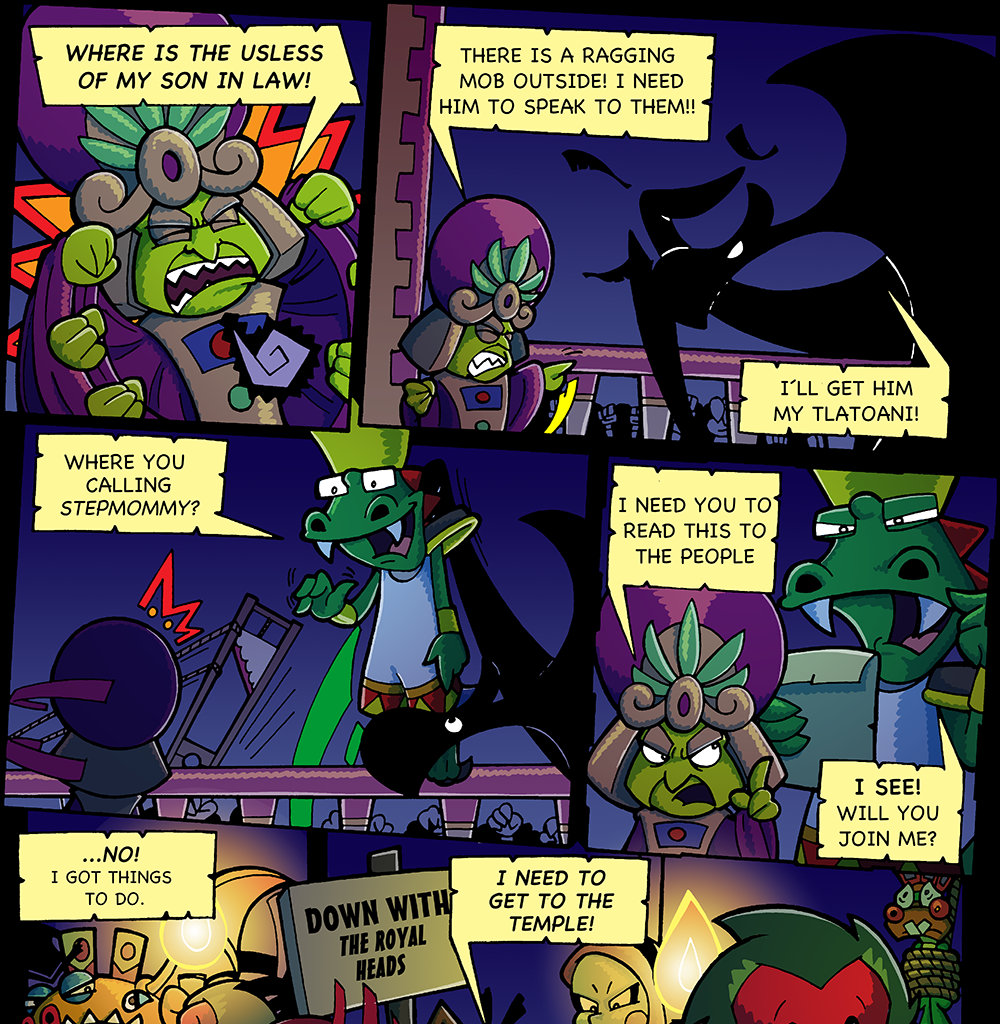 Macoatl - Episode 38, Page 1: The sun and the jaguars 18