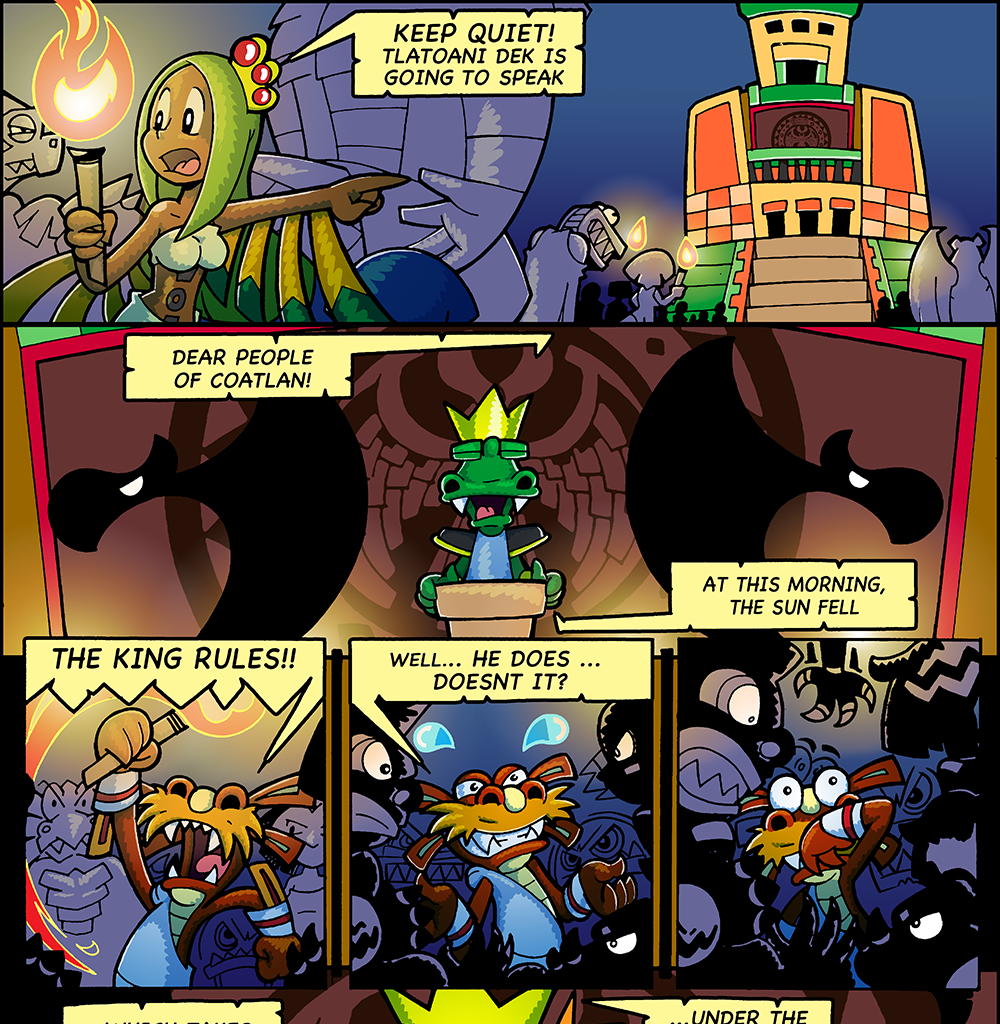 Macoatl - Episode 41, Page 1: The sun and the jaguars 21