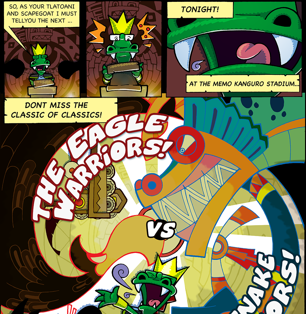 Macoatl - Episode 42, Page 1: The sun and the jaguars 22