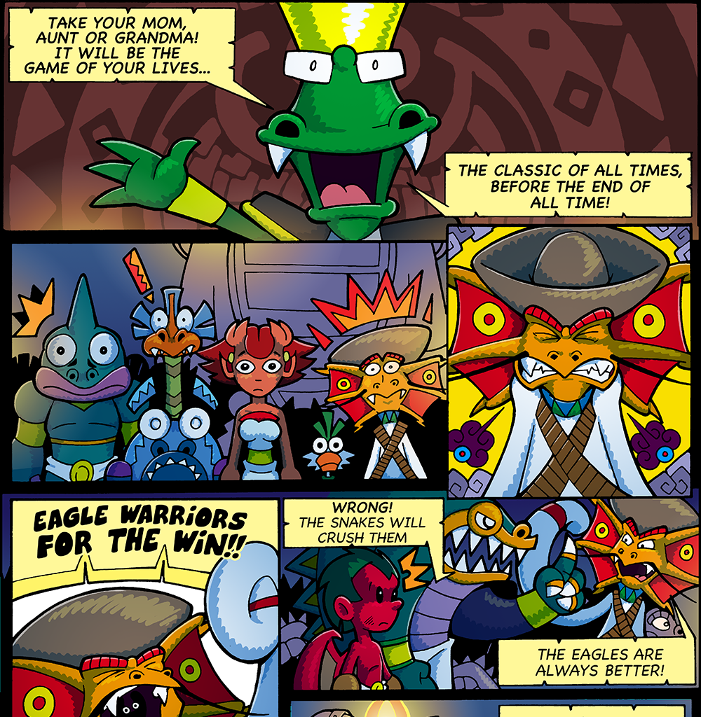 Macoatl - Episode 43, Page 1: The sun and the jaguars 23