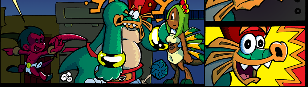 Macoatl - Episode 44, Page 1: The sun and the jaguars 24