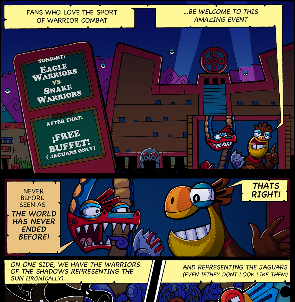 Macoatl - Episode 49, Page 1: The sun and the jaguars 29