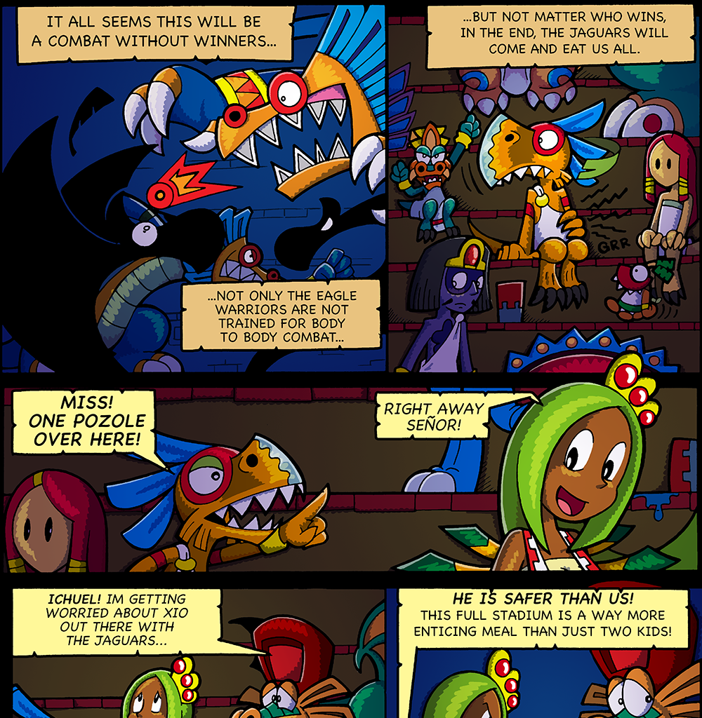 Macoatl - Episode 50, Page 1: The sun and the jaguars 30