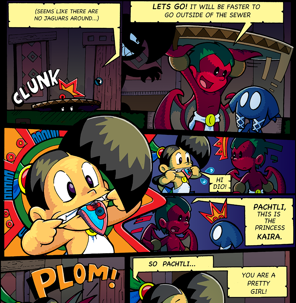 Macoatl - Episode 52, Page 1: The sun and the jaguars 32