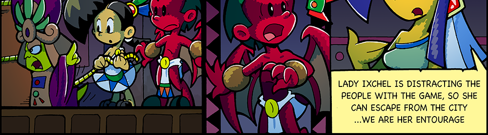 Macoatl - Episode 54, Page 1: The sun and the jaguars 34