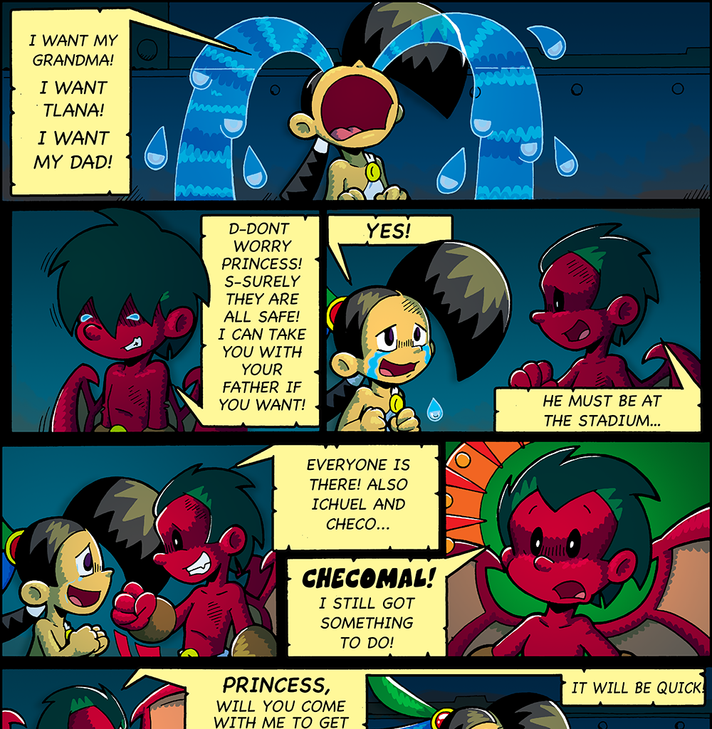 Macoatl - Episode 62, Page 1: The sun and the jaguars 42