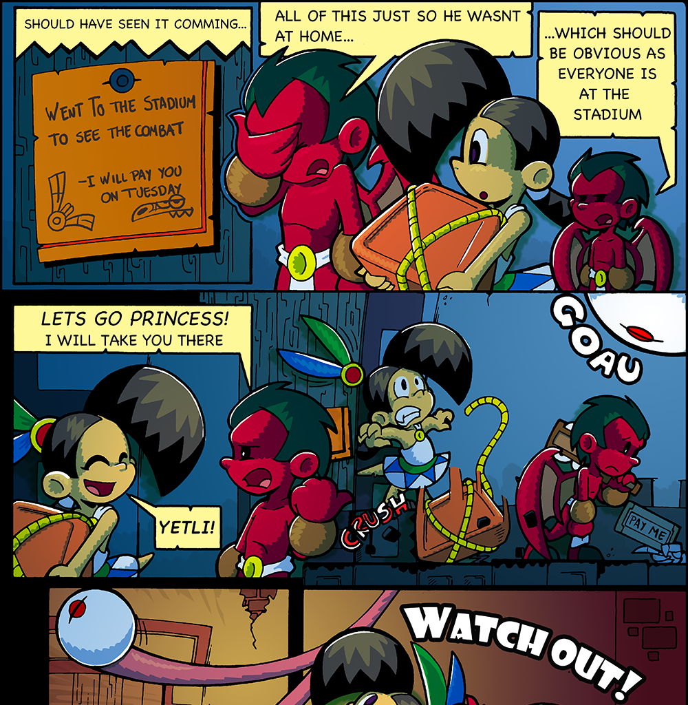 Macoatl - Episode 68, Page 1: The sun and the jaguars 48