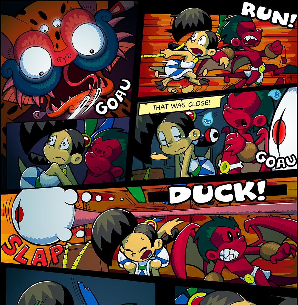 Macoatl - Episode 69, Page 1: The sun and the jaguars 49