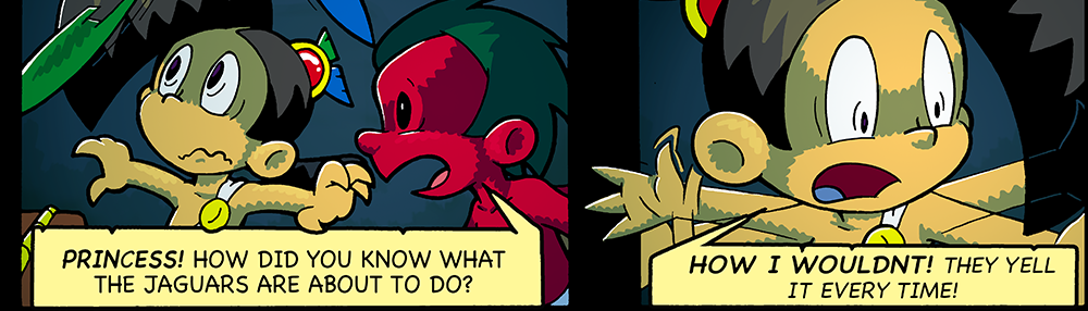 Macoatl - Episode 69, Page 1: The sun and the jaguars 49