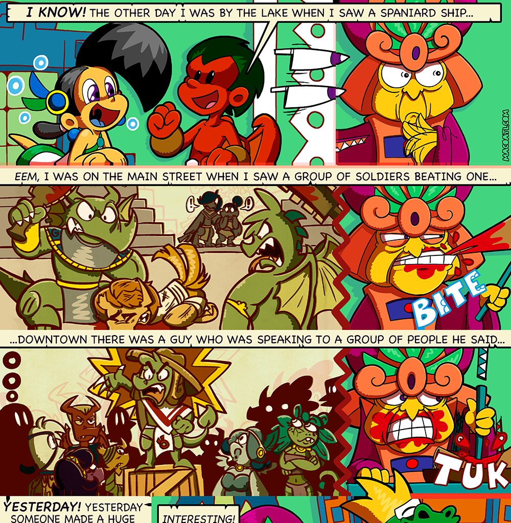 Macoatl - Episode 106, Page 1: The Pitayo 11