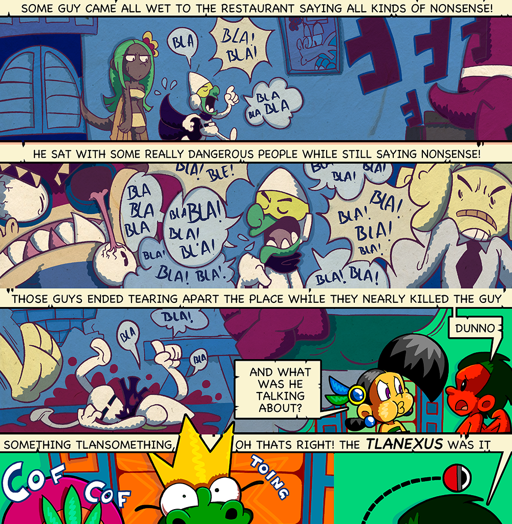 Macoatl - Episode 107, Page 1: The Pitayo 12