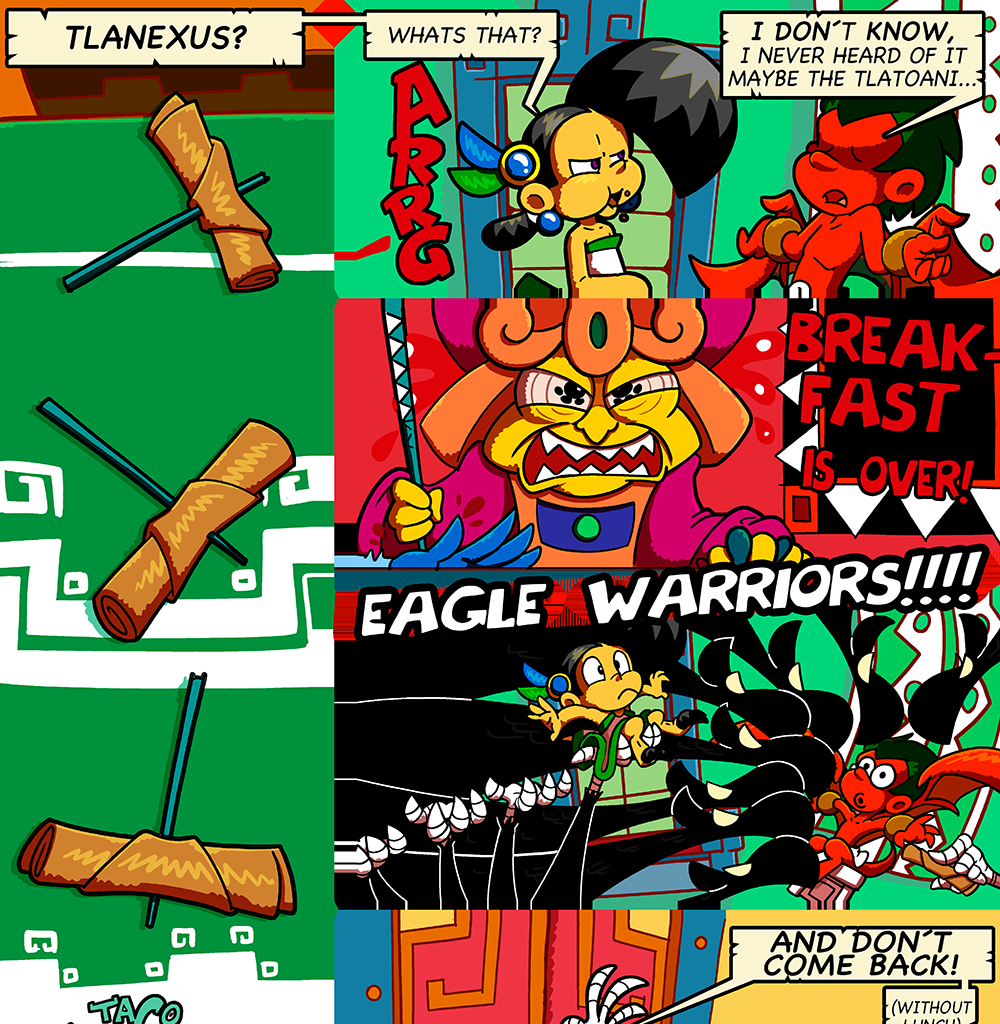 Macoatl - Episode 108, Page 1: The Pitayo 13