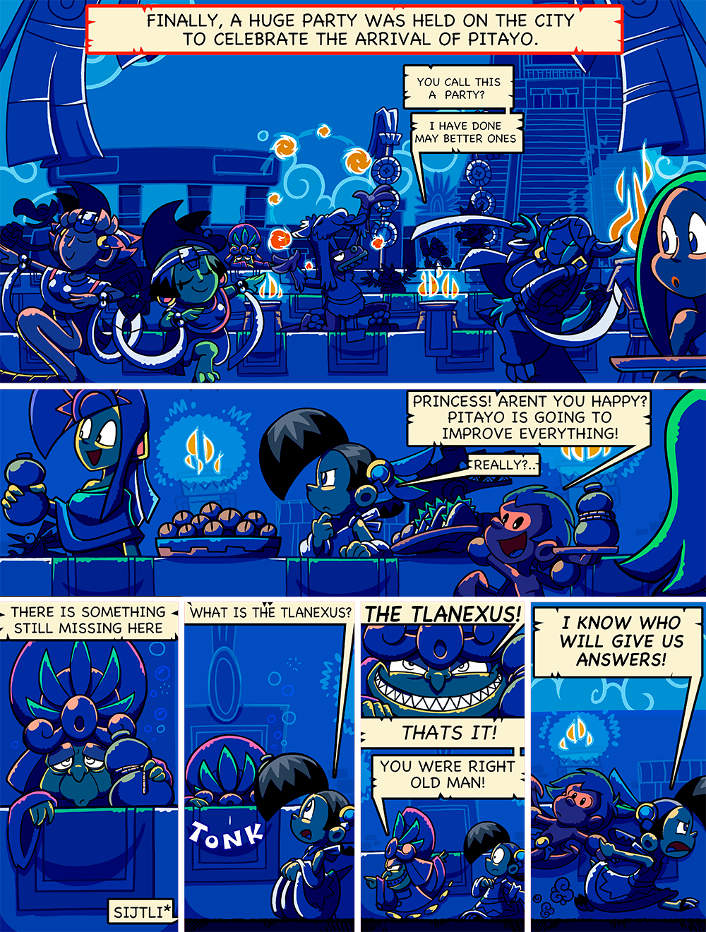 Macoatl - Episode 120, Page 1: The Pitayo 25