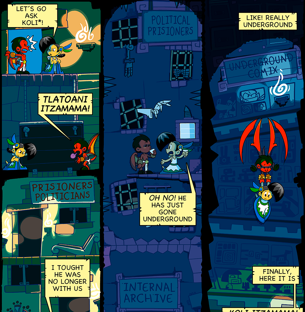 Macoatl - Episode 121, Page 1: The Pitayo 26