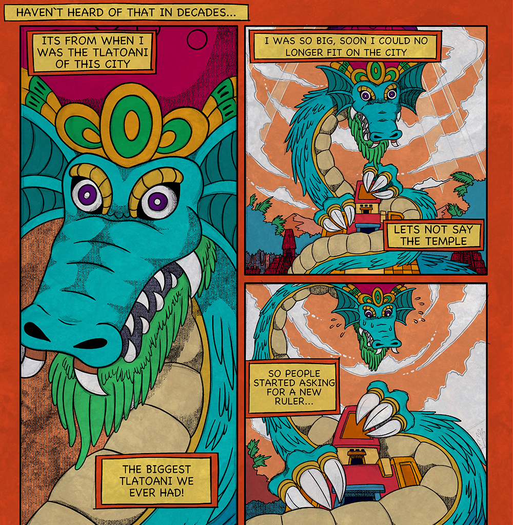 Macoatl - Episode 123, Page 1: The Pitayo 28
