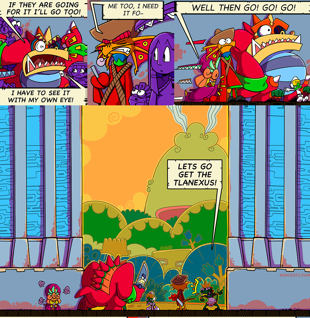 Macoatl - Episode 130, Page 1: The Pitayo 35