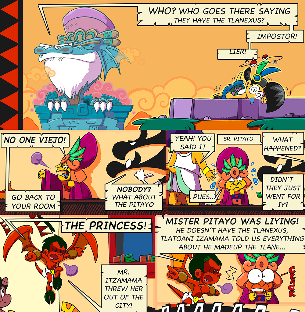 Macoatl - Episode 133, Page 1: The Pitayo 38