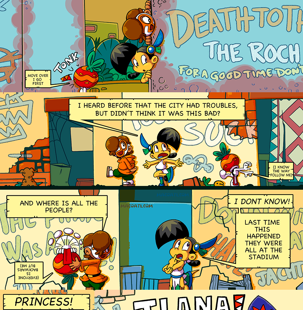 Macoatl - Episode 143, Page 1: The Pitayo 48