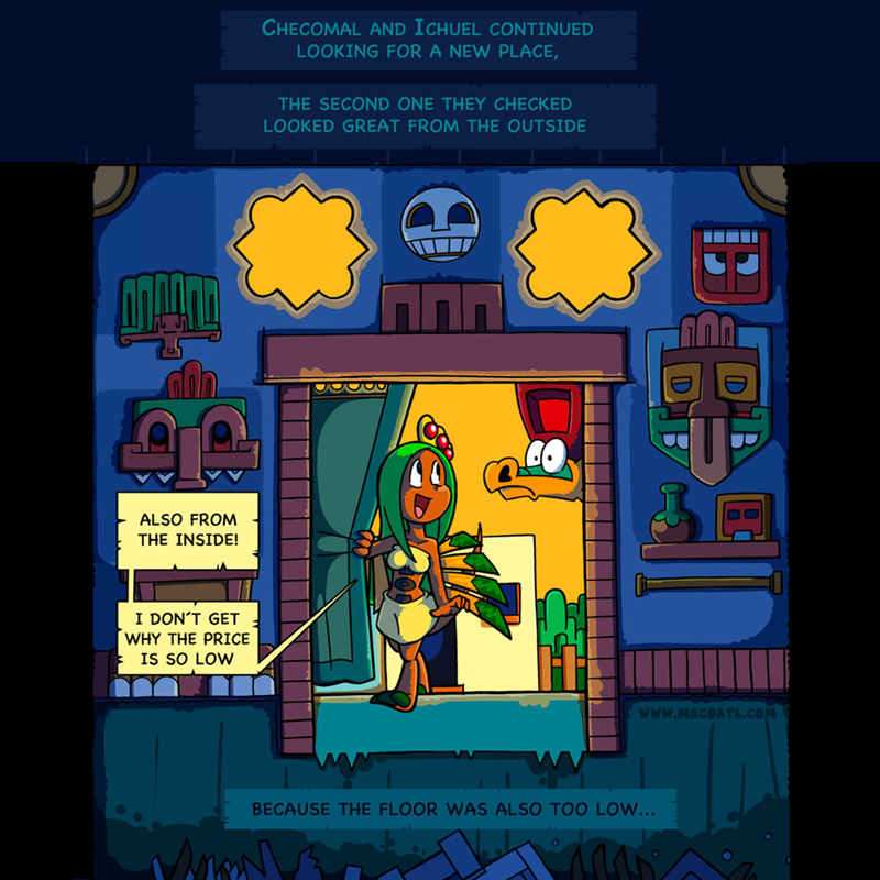 Macoatl - Episode 160, Page 3: Looking for a new place 01