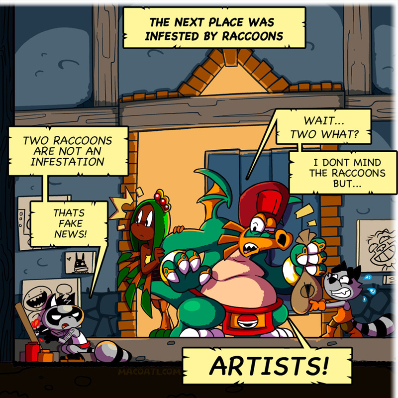 Macoatl - Episode 160, Page 6: Looking for a new place 01