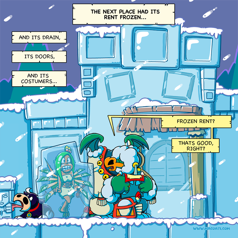 Macoatl - Episode 161, Page 3: Looking for a new place 02