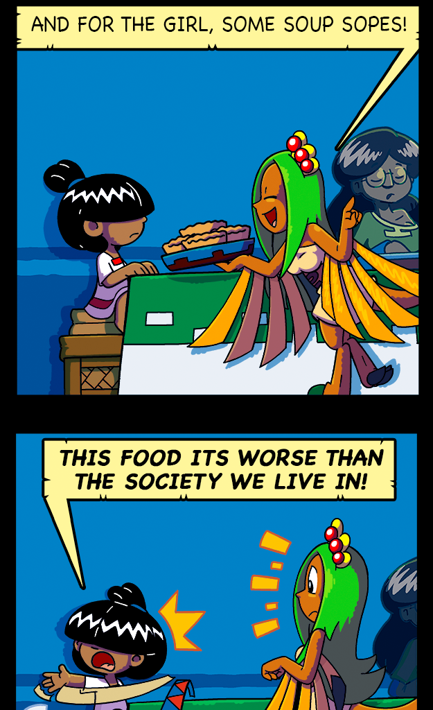 Macoatl - Episode 216, Page 1: Snooty Soup