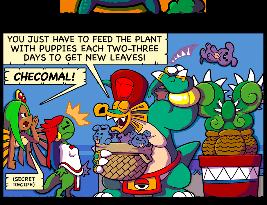 Macoatl - Episode 218, Page 1: Veggie Meat