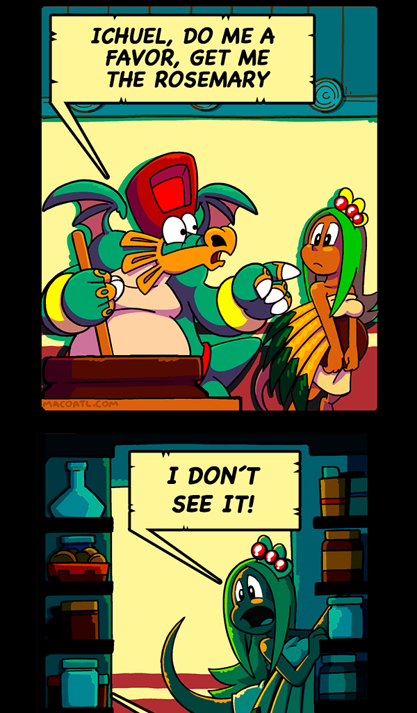 Macoatl - Episode 222, Page 1: Spices