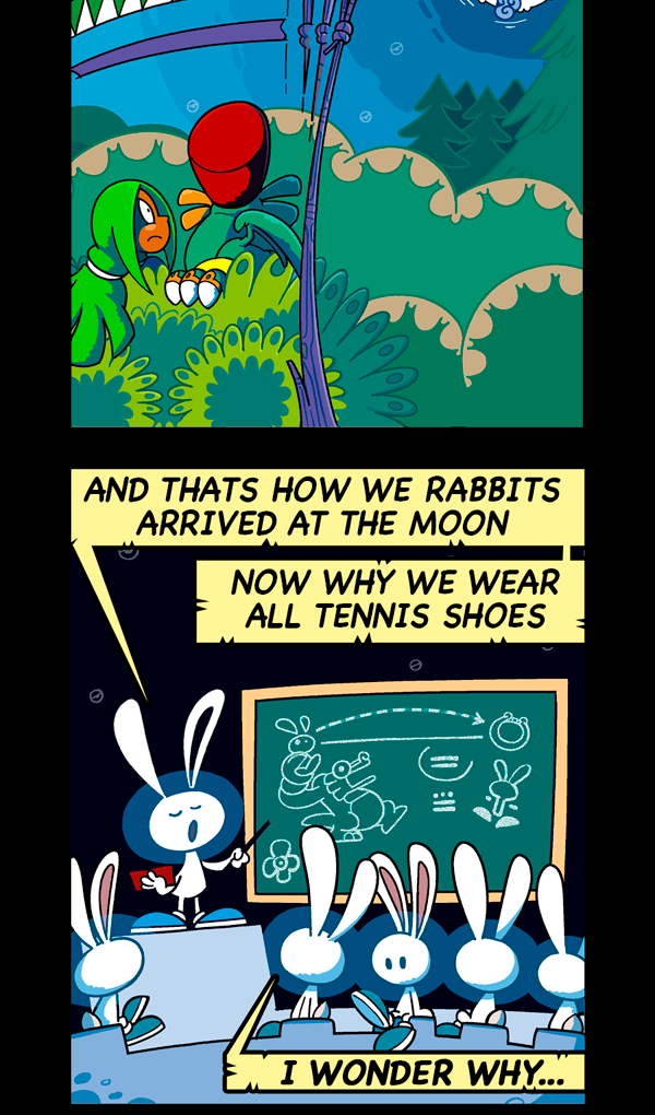 Macoatl - Episode 223, Page 1: The rabbit on the moon