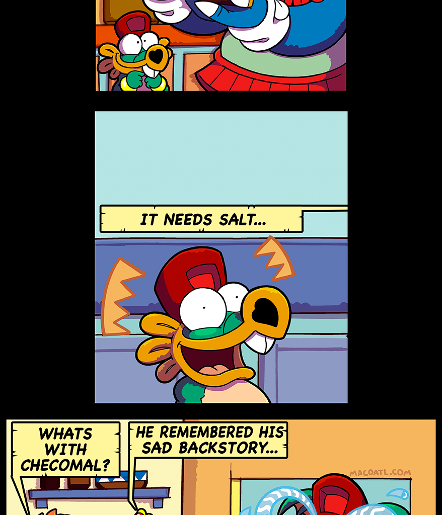 Macoatl - Episode 225, Page 1: Salt