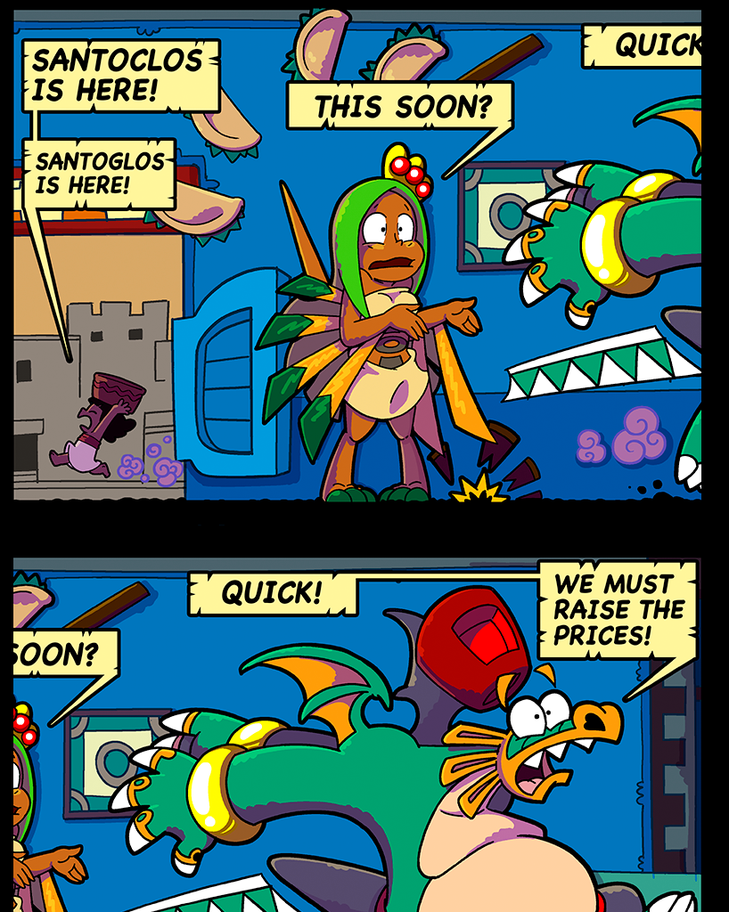 Macoatl - Episode 230, Page 1: Viking measures 