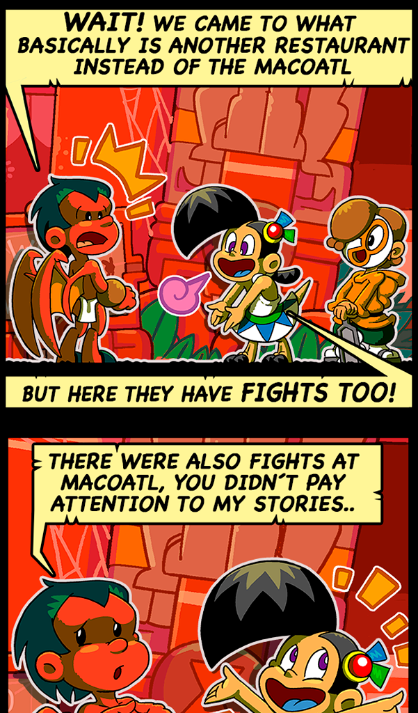 Macoatl - Episode 232, Page 1: Tournament Buffet