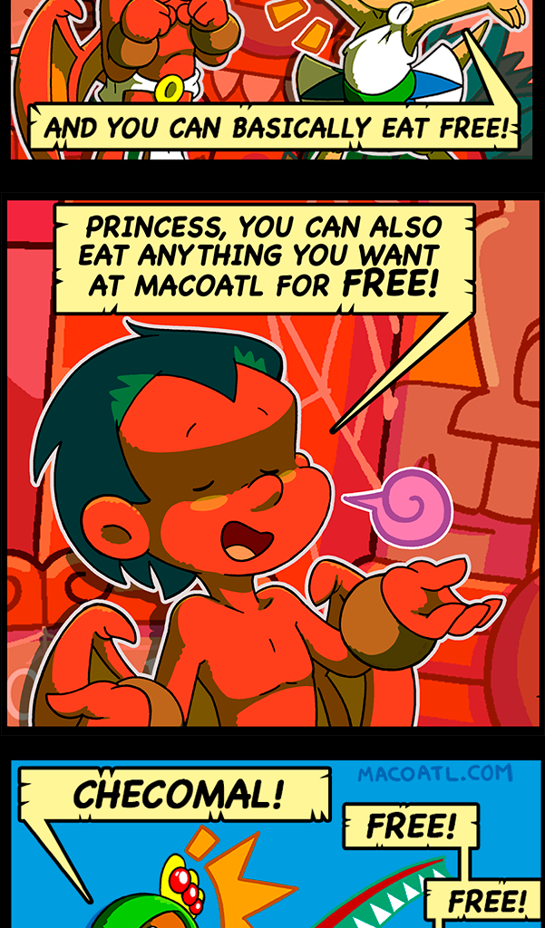 Macoatl - Episode 232, Page 1: Tournament Buffet