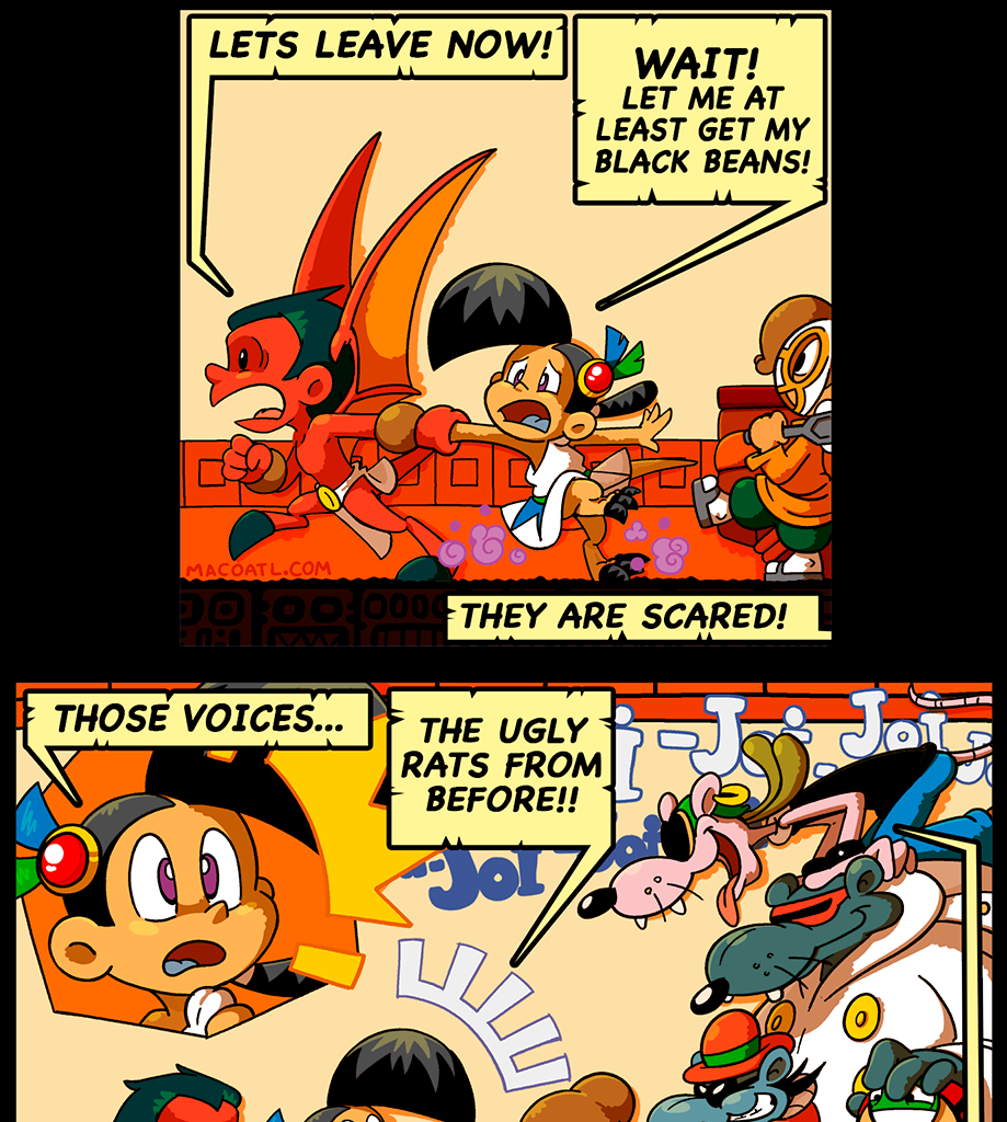 Macoatl - Episode 236, Page 1: But the rats came back