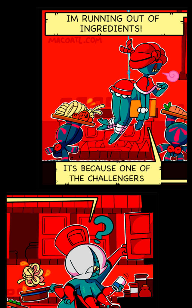 Macoatl - Episode 246, Page 1: In the Kitchen