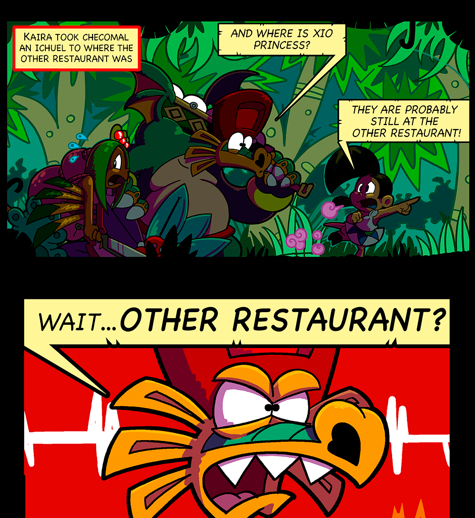 Macoatl - Episode 257, Page 1: The other restaurant