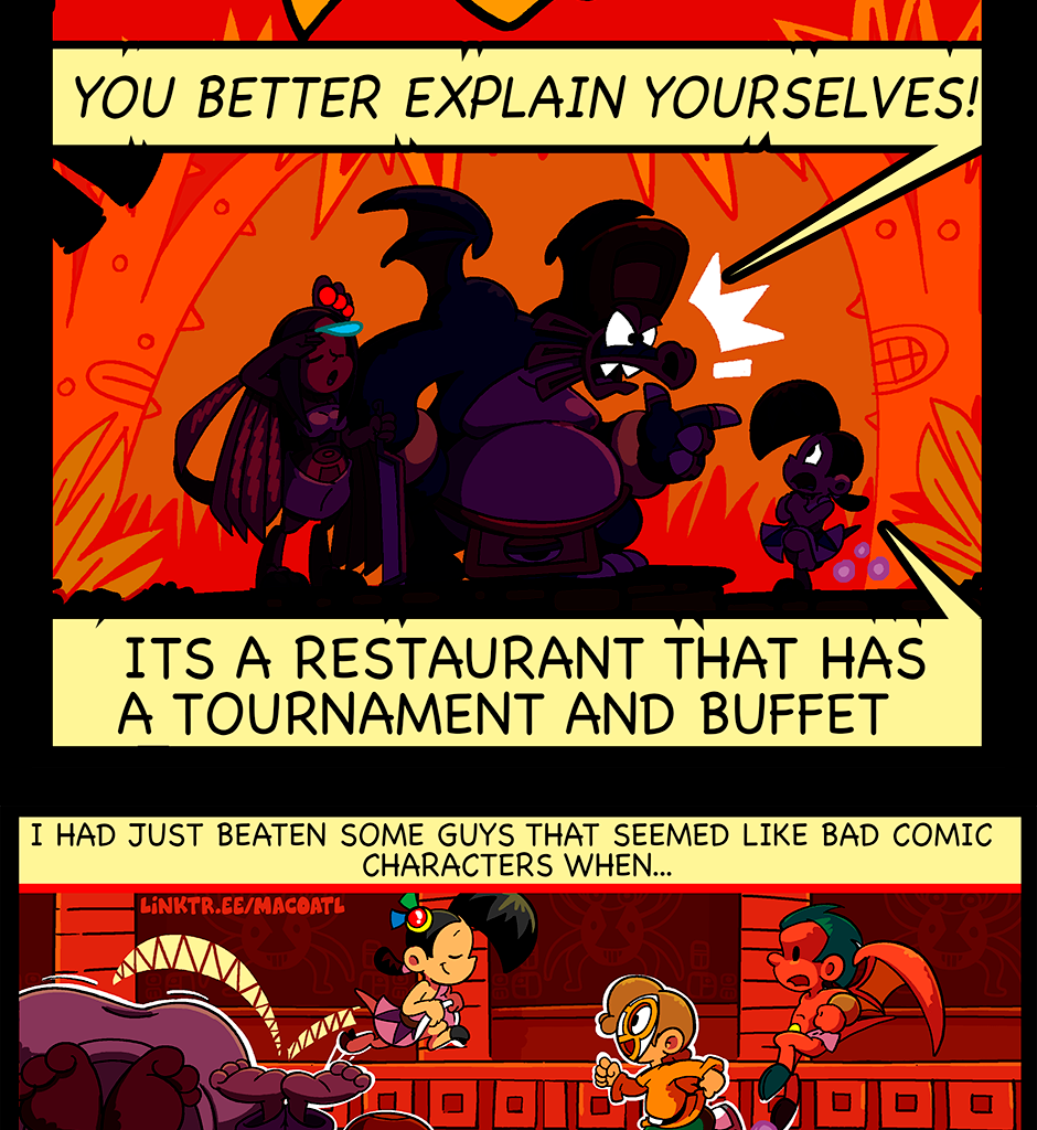 Macoatl - Episode 257, Page 1: The other restaurant