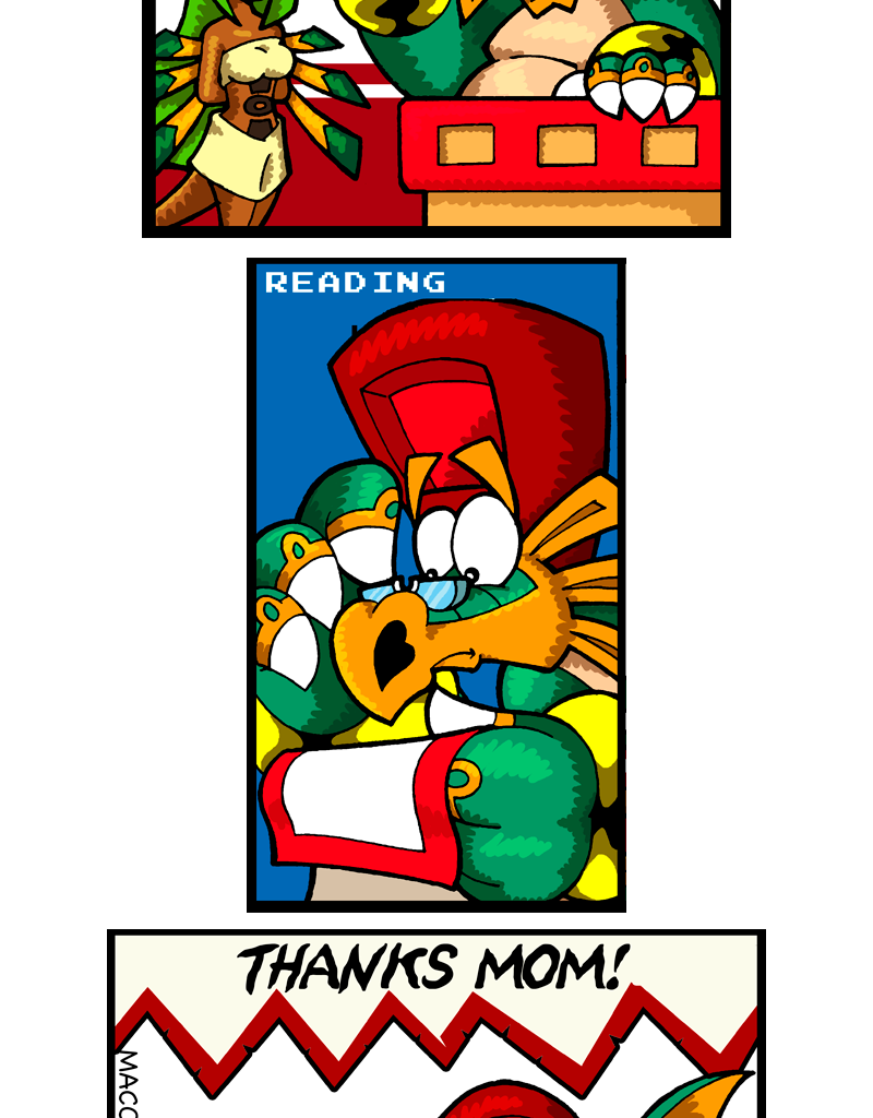 Macoatl - Episode 266, Page 1: Back to the restaurant