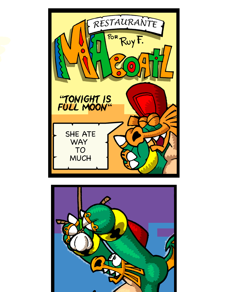 Macoatl - Episode 267, Page 1: Late halloween