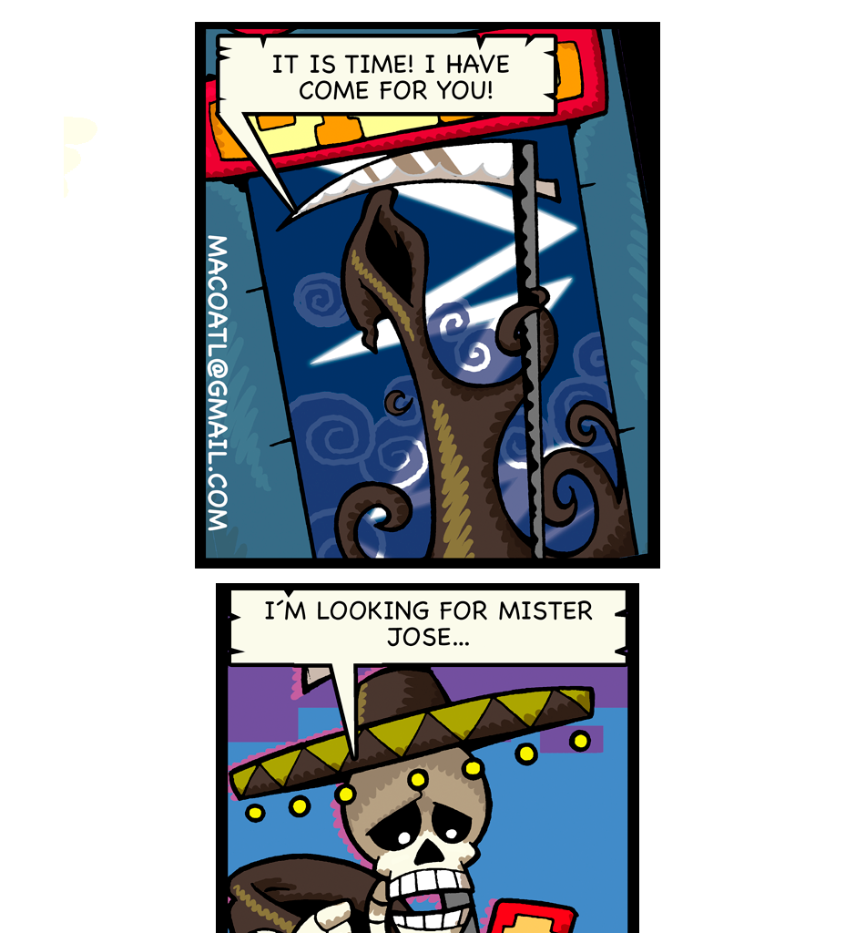 Macoatl - Episode 269, Page 1: Day of the dead