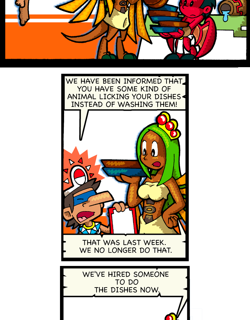 Macoatl - Episode 270, Page 1: Health inspection