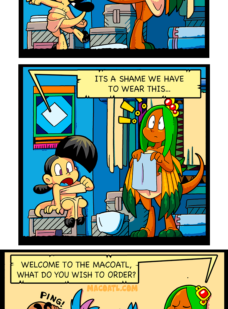 Macoatl - Episode 273, Page 1: Uniform