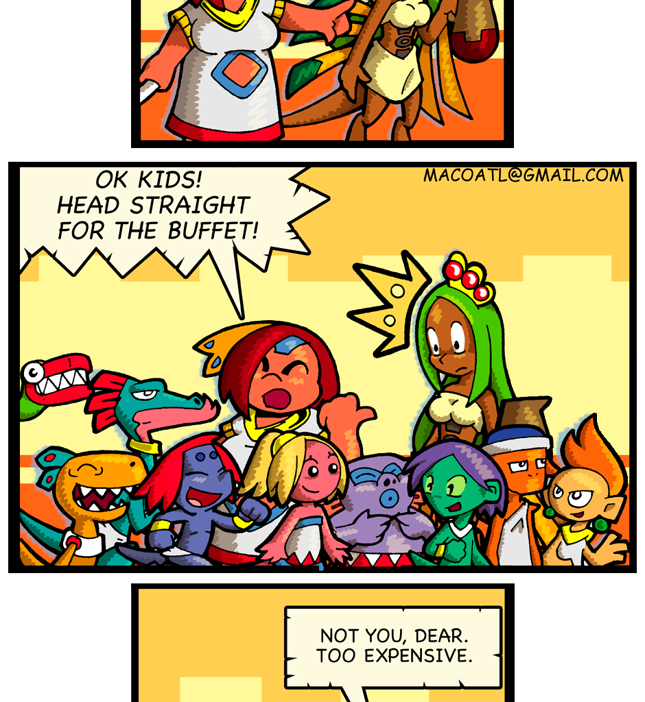 Macoatl - Episode 279, Page 1: Kid Buffet
