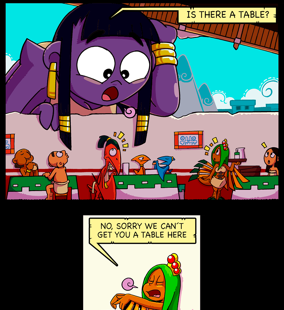 Macoatl - Episode 278, Page 1: Big Table