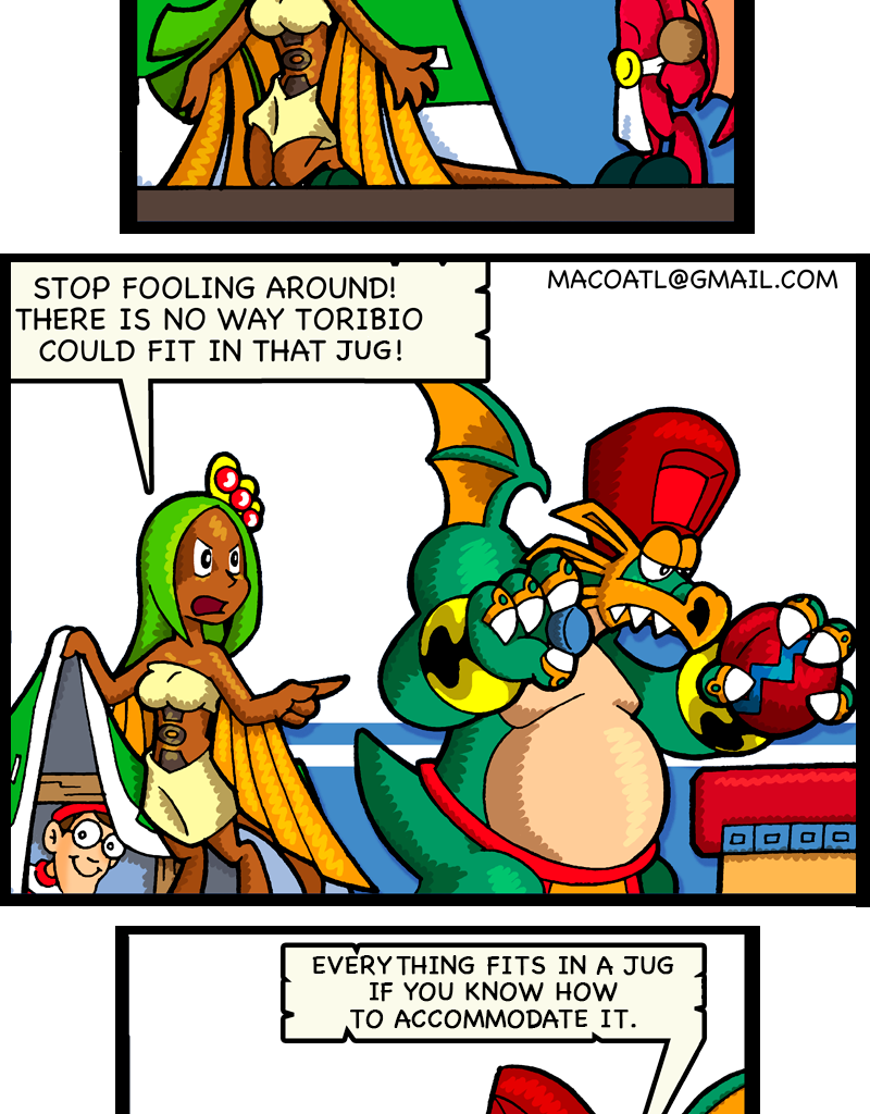 Macoatl - Episode 282, Page 1: Toribio needs a bath