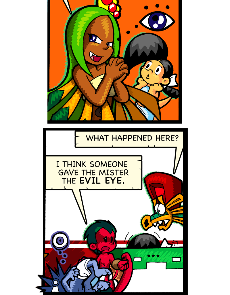 Macoatl - Episode 288, Page 1: The cute eye