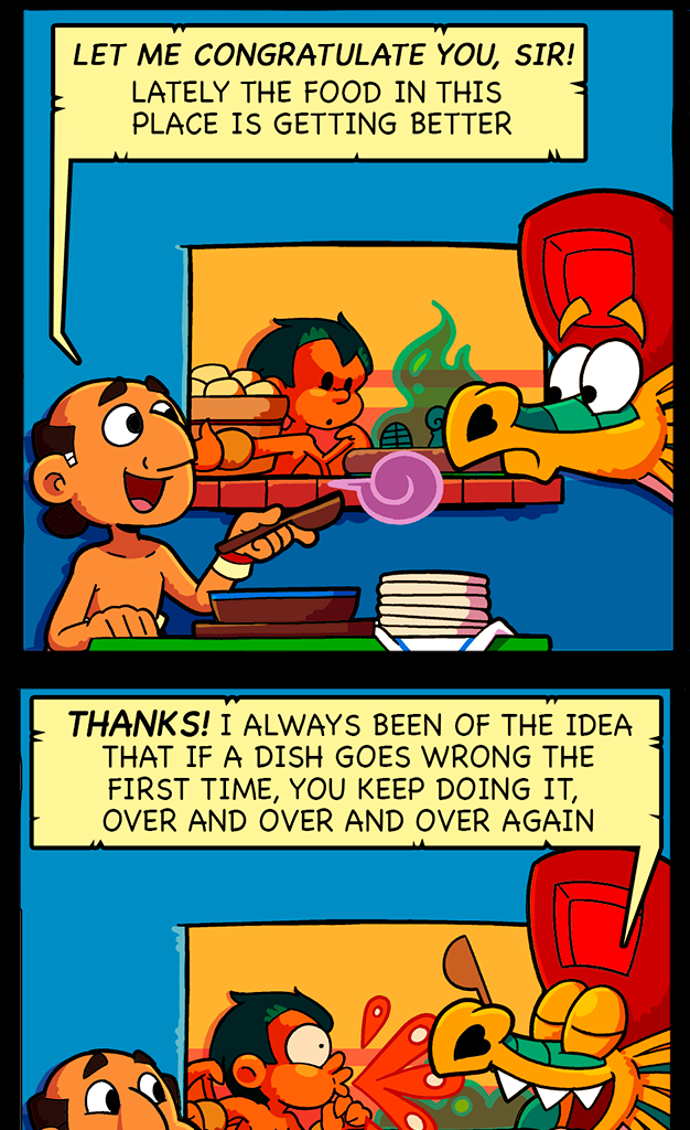 Macoatl - Episode 289, Page 1: Little improvments