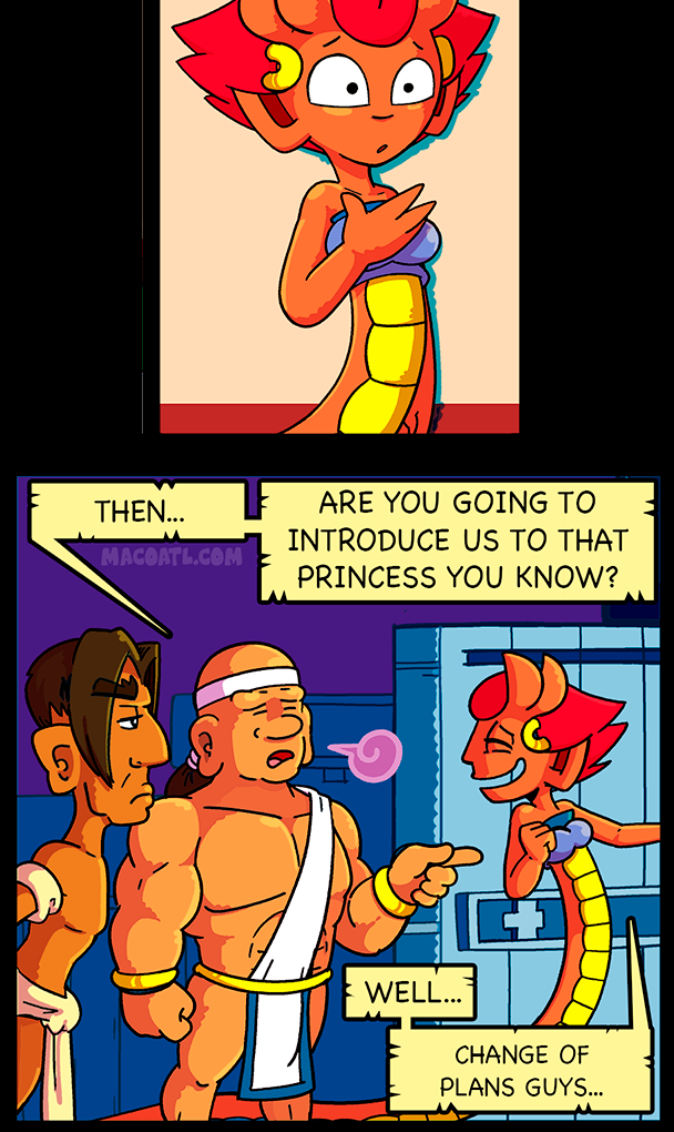 Macoatl - Episode 291, Page 1: The princess