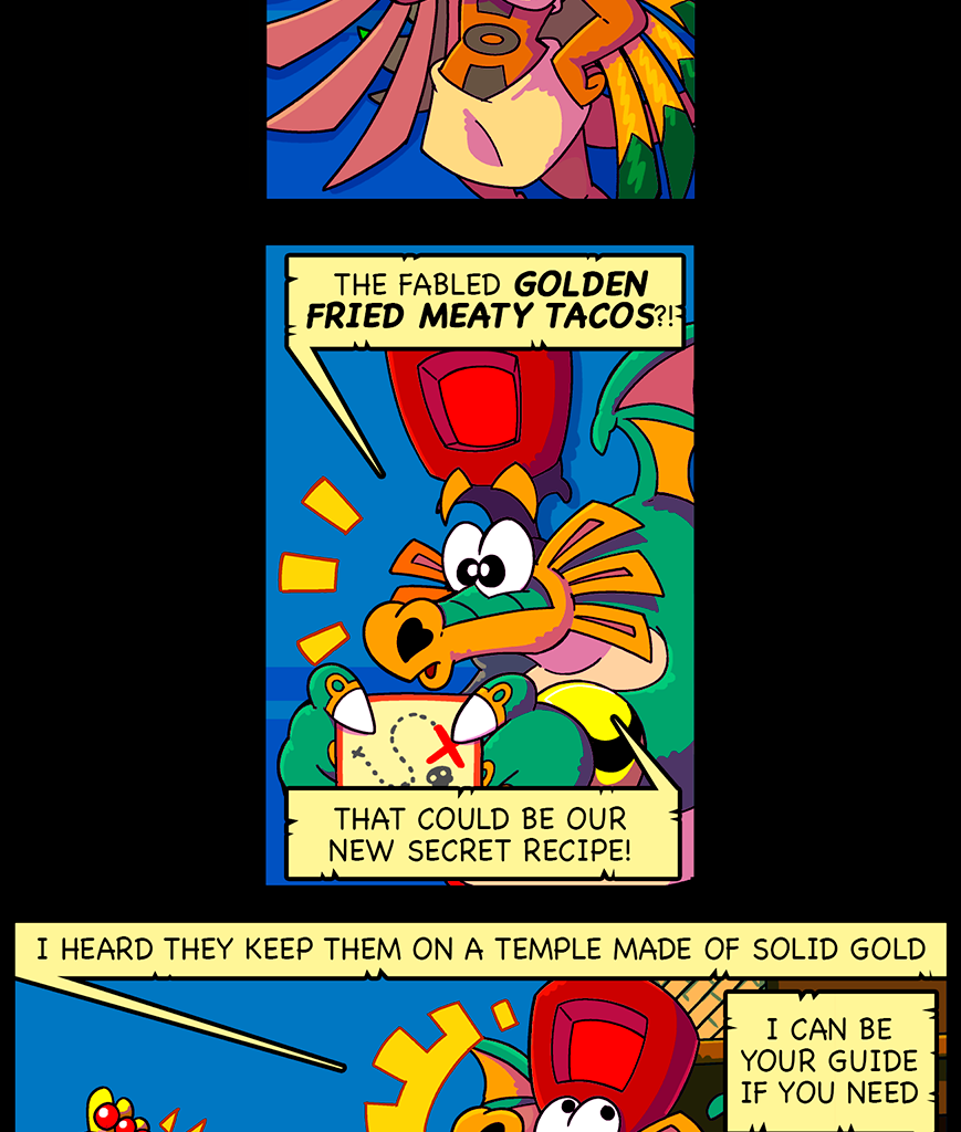 Macoatl - Episode 293, Page 1: The Heroes call